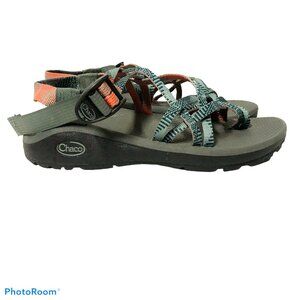 CHACO Z/CLOUD X2 Womens 8 Sport Sandal Green Waterproof Shoes